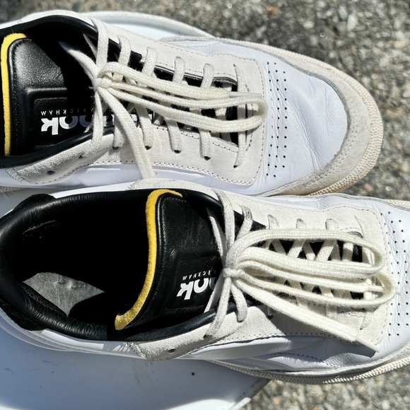 Reebok X Victoria Beckham leather low top sneakers size 7.5 - Picture 3 of 6